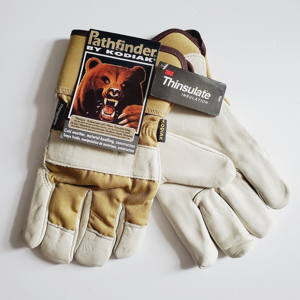 Kodiak Pathfinder Cold Weather Leather Gloves